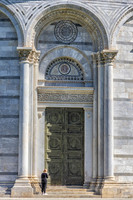 Doorway of The Baptistry Piazza dei Miracoli Pisa 471