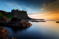 Calm Evening at Dunluce Castle 438